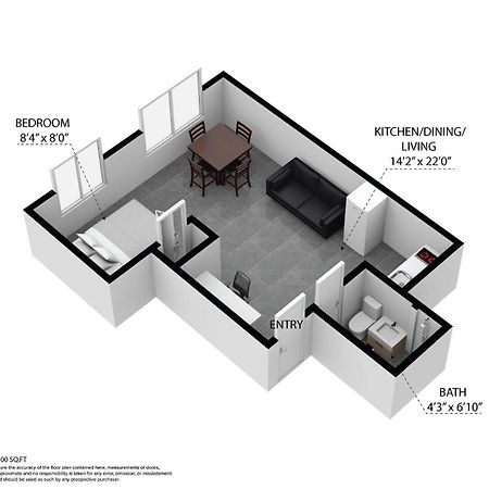 Chic Large Studio Apt Near Ocean Drive South Beach Miami Beach Dış mekan fotoğraf