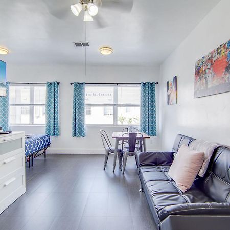 Chic Large Studio Apt Near Ocean Drive South Beach Miami Beach Dış mekan fotoğraf