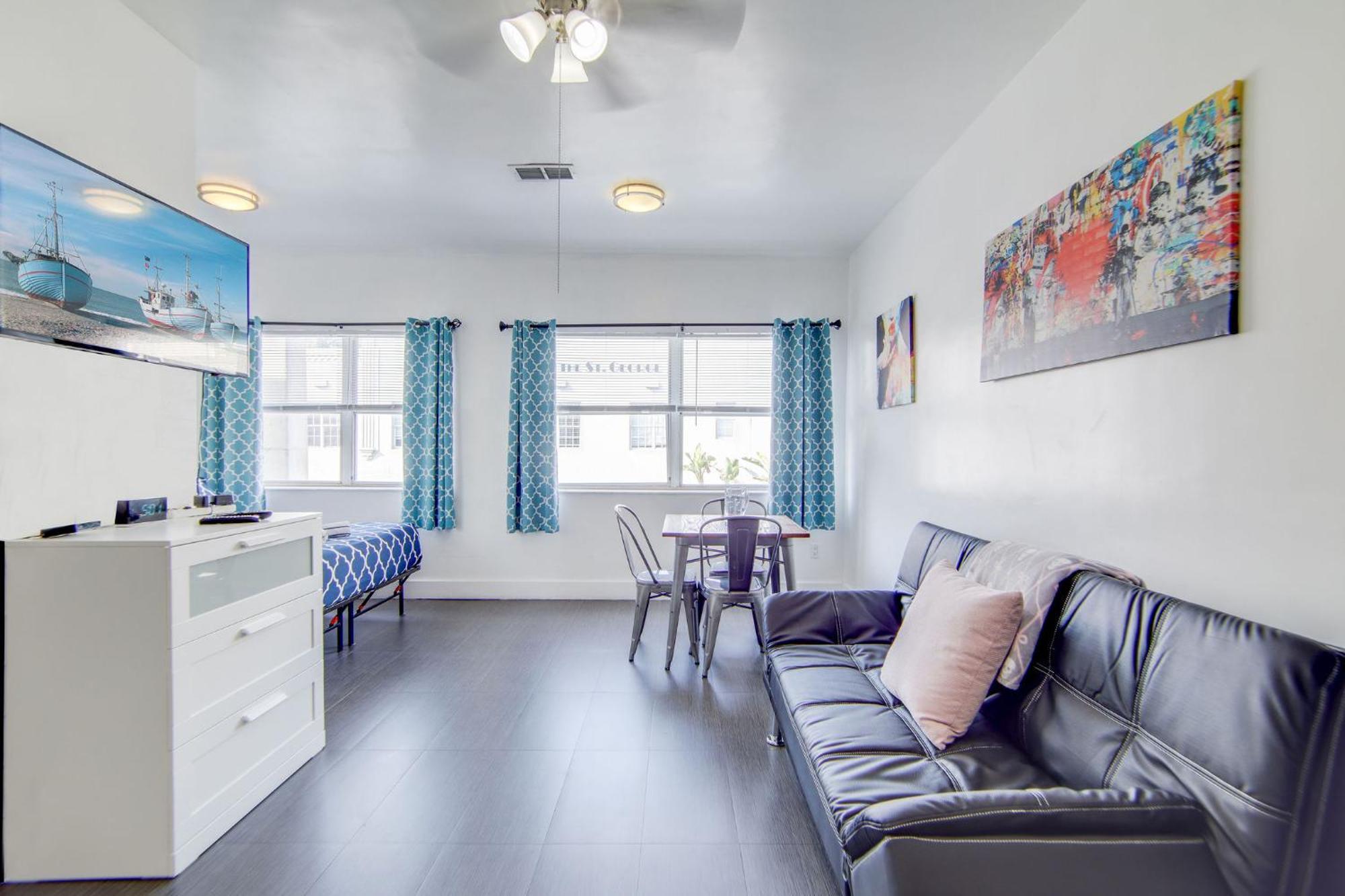 Chic Large Studio Apt Near Ocean Drive South Beach Miami Beach Dış mekan fotoğraf