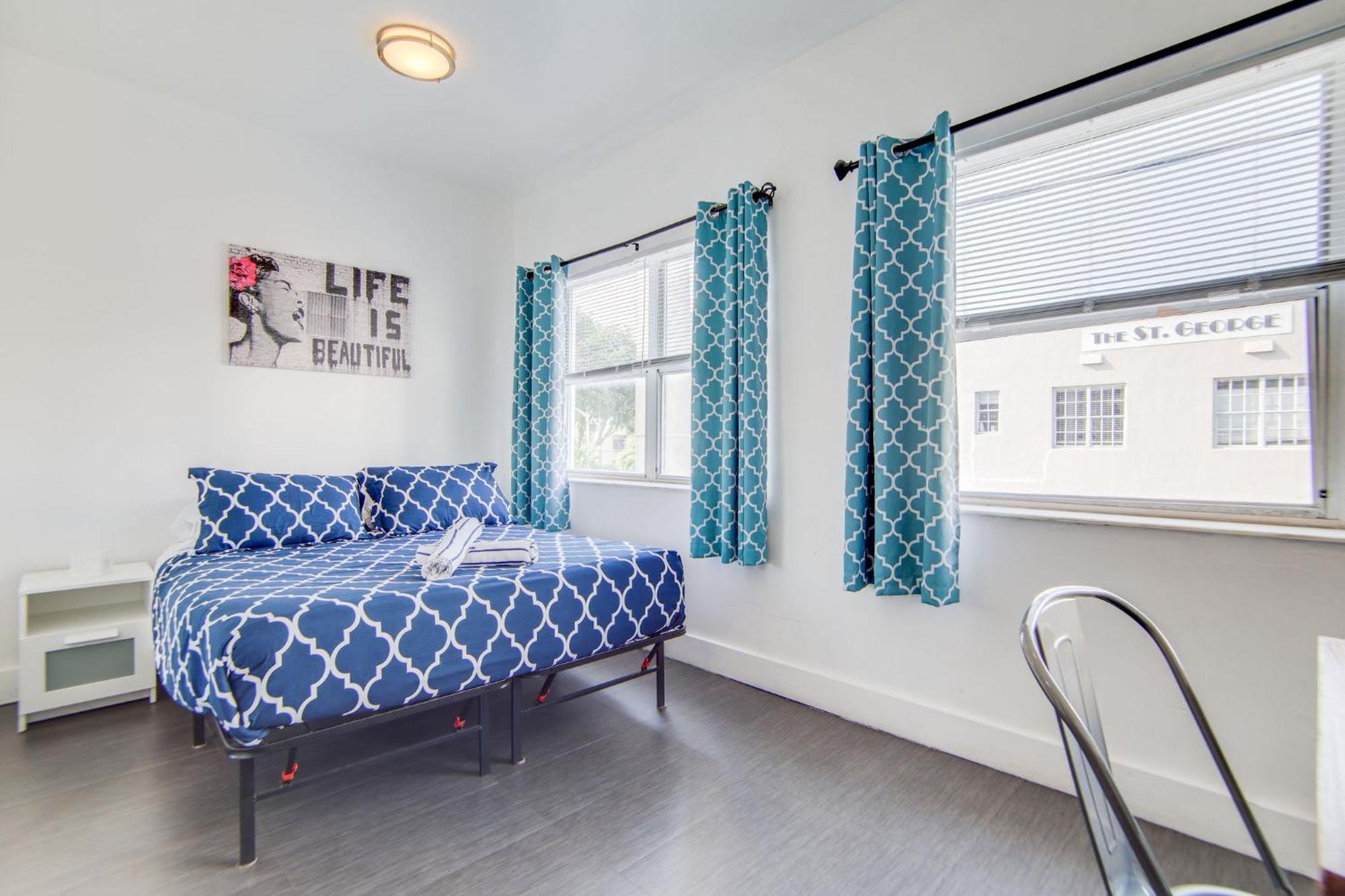 Chic Large Studio Apt Near Ocean Drive South Beach Miami Beach Dış mekan fotoğraf