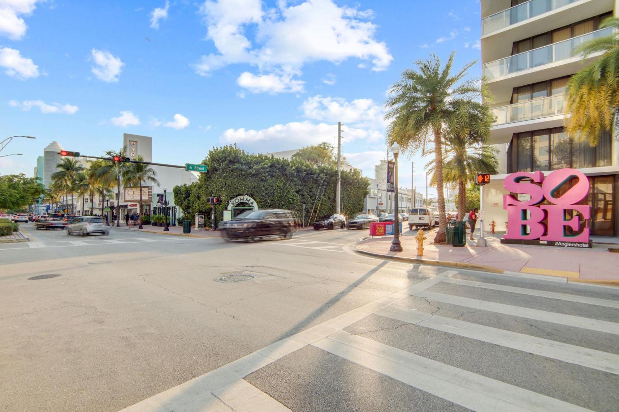 Chic Large Studio Apt Near Ocean Drive South Beach Miami Beach Dış mekan fotoğraf